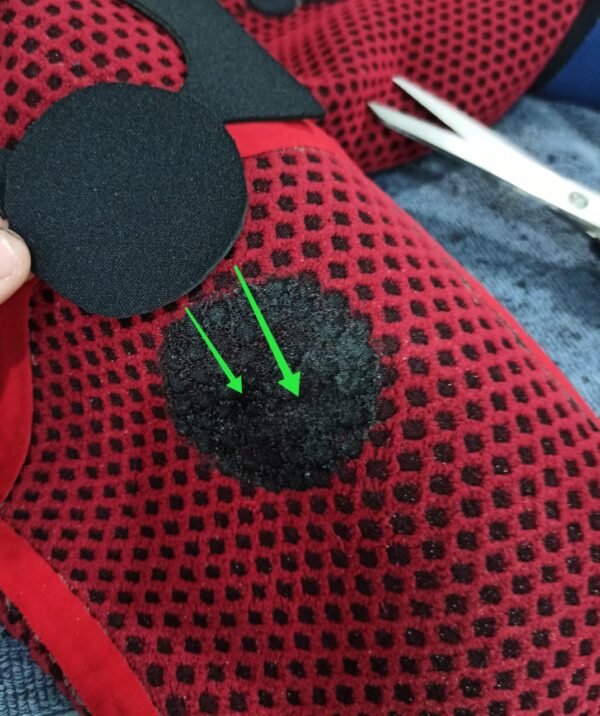 Patch de neoprene opencell para vedação em wetsuit (roupa de borracha)